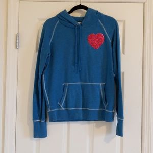 Victoria secret blue hoodie